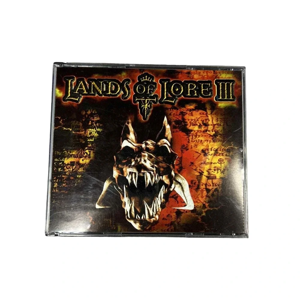 Lands of Lore III 3 PC CD-ROM Video Game 1999 Westwood Studios Jewel Case